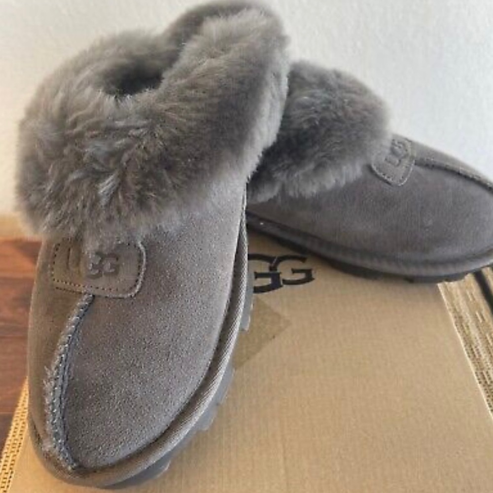 UGG Coquette Women’s Slippers in Grey grey size 9
